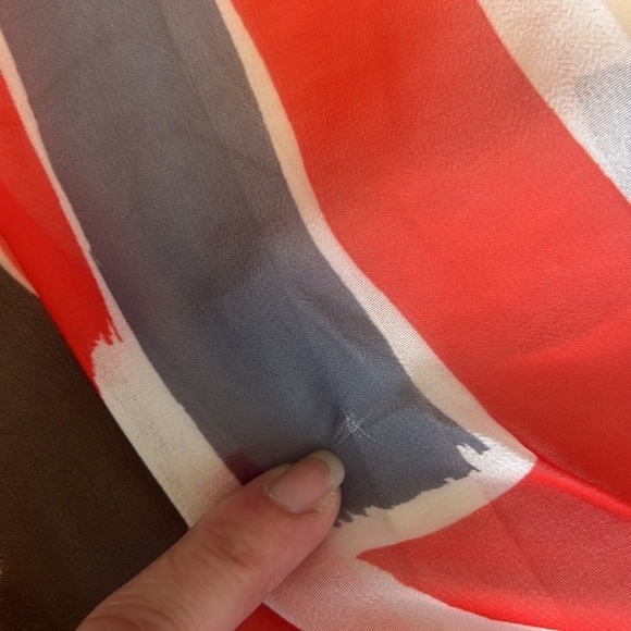 Banana Republic Casual Elegant Multicolor Sleeveless A-Line Dress Size 4 - Picture 13 of 14